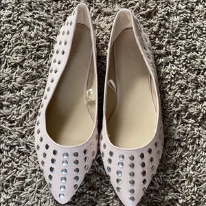 Blush Studded Flats